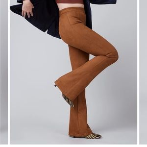 Spanx Faux Suede Flare Pants
